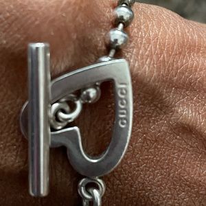 GUCCI Sterling Silver Bracelet 🎶